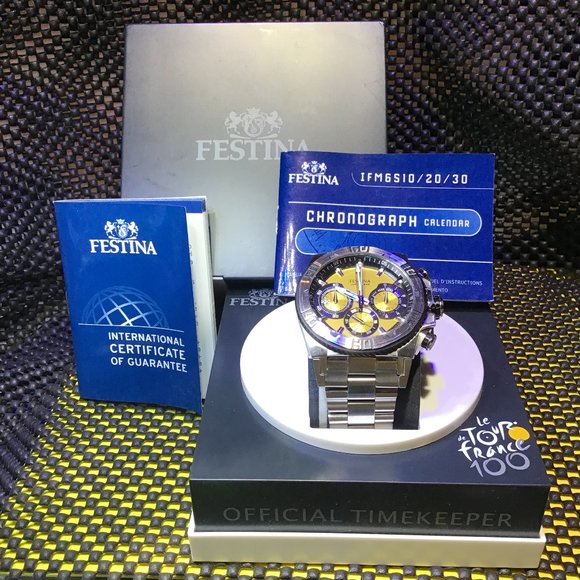 FESTINA Tour de France Chronobike ~ NWT - Picture 2 of 8